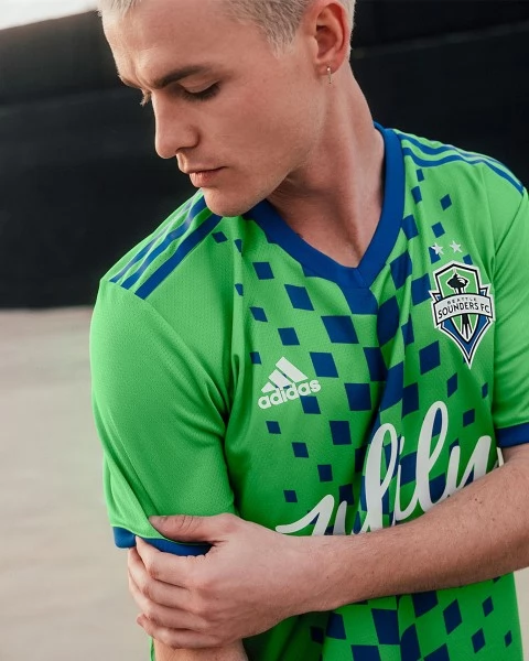 Maillot de Foot Seattle Sounders Tenue Domicile 2022-23